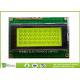 Monochrome LCM 16 * 4 Character LCD Module STN Yellow / Green Positive