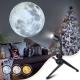 USB Charging Moon Lamp with 3 Lighting Color  Angle Bendable Brightness Adjustable Moon Atmosphere Projector night light