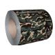 Camouflage Pre-painted galvanized steel coils / printed PPGL coils For photographic equipment