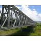 Electric Galvanized, Painting and Grinding prefabricated Structural Steel Bailey Bridge