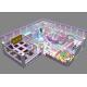 Zipline Indoor Trampoline Park Playground Wipe Out Customized Colors