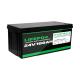 Lithium Ion Solar 24V LiFePO4 Battery 100ah 20.5kg For Electric Boat