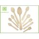 Healthy Disposable Wooden Cutlery Dinner Ice Cream Spoons In Different Shapes