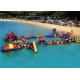 PVC  Interactive Floating Water Playground , Kids Blow Up Water Park Customized Size