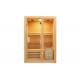 3KW Canadian Cedar One Person Steam Sauna Room Wooden Steam Bath Cabin