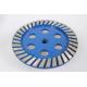 5mm Semented Diamond Cup Wheel , Double Layer Segmented Concrete Grinding Cup Wheel