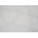 Solid Surface White Quartz Stone Scratch Resistance For Work Top / Table Top