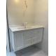 Customized Washbasin Cabinet Space Bath Cabinet Durable And Environmentally Friendly