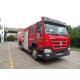 Heavy Duty 276KW Foam Fire Engine Truck 17 Ton 6X4 Multifunctional