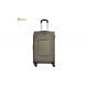 300D Polyester Soft Sided Luggage with Two Front Pockets and Spinner Wheels