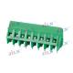 Electrical Pcb Terminal Block Connector Female 5 Mm Pitch Insulation Resistance