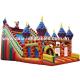 Commercial Grade Inflatable Slide Combo With Dome Pillar For Children Games