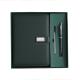 A5 Leather Cover Journal Notebook 150 Inner Pages Business Notepad and Pen Gift Set