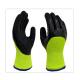 Cold Environment High Visibility Duration Warm 3/4 Half Coating Nitrile Winter Gloves