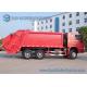 Heavy Duty 15000L 15M3 HOWO Garbage Trucks 6 X 4 WP10.300NE31 Engine