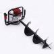 Gasoline Power Hand One Man Gas Powered Auger Screw Drilling soil auger for hand drill 2 Stroke