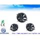 Super Mini Round IP57 DC Axial Fans / Laptop Cooling Fans High Speed Heat Resiatant
