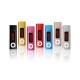 Red Yellow OLED Screen MP3 player with USB 2.0 flash disk + Recording + A - B Repeating