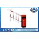 Led Light Rubber Boom Road Safety Traffic Barrier Gate For Access Control System