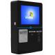 Dual Core Self Service Kiosk POS System With Barcode Scanning Function And Card Reader