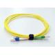LC / UPC - LC / APC SM simplex fiber optic patch cord 3.0mm G652D LSZH