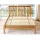 Home Practical Wooden Double Bed Frame , Twin Bed Solid Wood Platform Bed