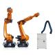 4 Axis Robotic Arm Kuka KR 120 PA Payload 120kg Combine With CNGBS Purifier As Palletizing Robot