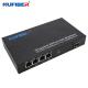 1310nm 20km SC Fiber Ethernet Switch Low Heat With 4 Rj45 Port Gigabit fiber ethernet switch