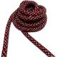 9mm Solid Braid Polyester Rope Red Polyester Rope High Tenacity