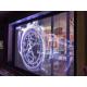 Hot Sale indoor Shopping Mall Elevator Jewelry Store Advertising P3.91 Transparent LED Screen