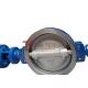Carbon Steel WCB Three Eccentric Butterfly Valve , Wafer Type Butterfly Valve