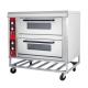 Easy Operation Stainless Steel Three Layer Electric Pizza Oven Bakery Machines Advantage
