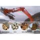 23t Excavator Hydraulic Grapple For PC234 Heavy Duty Wood Grapple