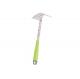 Floral garden tools green plastic handle Iron printing prink two useful hoe toys kid good