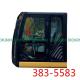 383-5583 Excavator Glass CATERPILLAR Cab Left Slant Side Position NO.1 Tempered Glass