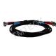 Black Ultrasonic Flaw Detector Dual Cable BNC To 90 Degree Lemo00 2m Length