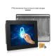 800x600 TPM2.0 Industrial Touch Panel PC Windows J1900 10 Inch GPIO Port