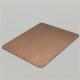 hot sale stainless steel bronze color finish mirror or brushed 304 316 grade 1219x2438mm standard size