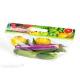 Eco Friendly Clear Plastic Bags Fresh Fruit With Handle Zipper Gravure Printing