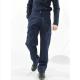 Industrial Navy Fire Resistant Work Trousers Antistatic 260gsm