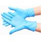Blue Rubber Non Sterile Gloves Nitrile Disposable Powder Free Fully Palm