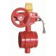 handle operated groove butterfly valve