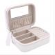 13cm 11cm 6cm Small Jewelry Box With Mirror Multi Layer For Earrings Earrings Rings