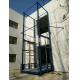 Stationary Leading Rail Small Goods Lift Elevator 1000kg Loading Customized