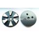 6 Seg Diamond Metal Bond Discs Puck Pads With 3 9mm Smooth Holes For Floor