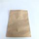Stock Kraft Paper Bag 250g 500g Coffee Packaging Bag Stand Up Paper Bag For Coffe Tea Food Nut Snack