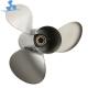 664-45949-00-EL 3 Blade Stainless Steel Boat Propeller For Outboard Motor 20-30HP