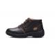 Durable Industrial Safety Shoes , Brown Logistics Edge Safety Shoes With Lace