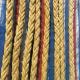 Mixed Polyester And Polypropylene Mooring Rope / High Strength Boat Mooring Lines