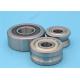 Precision Grinding V Groove Wheels Track Rollers , Ball Bearing Rollers Track